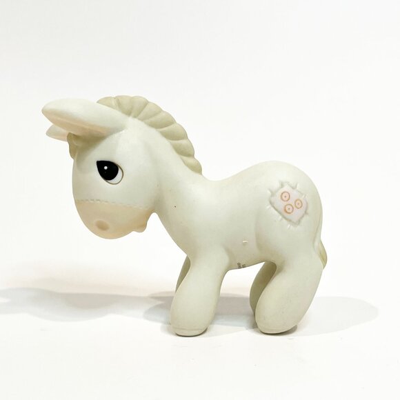 Precious Moments Nativity Donkey Figurines 1980, 1981 E-5621 Set of 2 - Picture 2 of 11